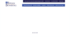 Desktop Screenshot of drbryanbomberg.com