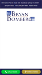 Mobile Screenshot of drbryanbomberg.com
